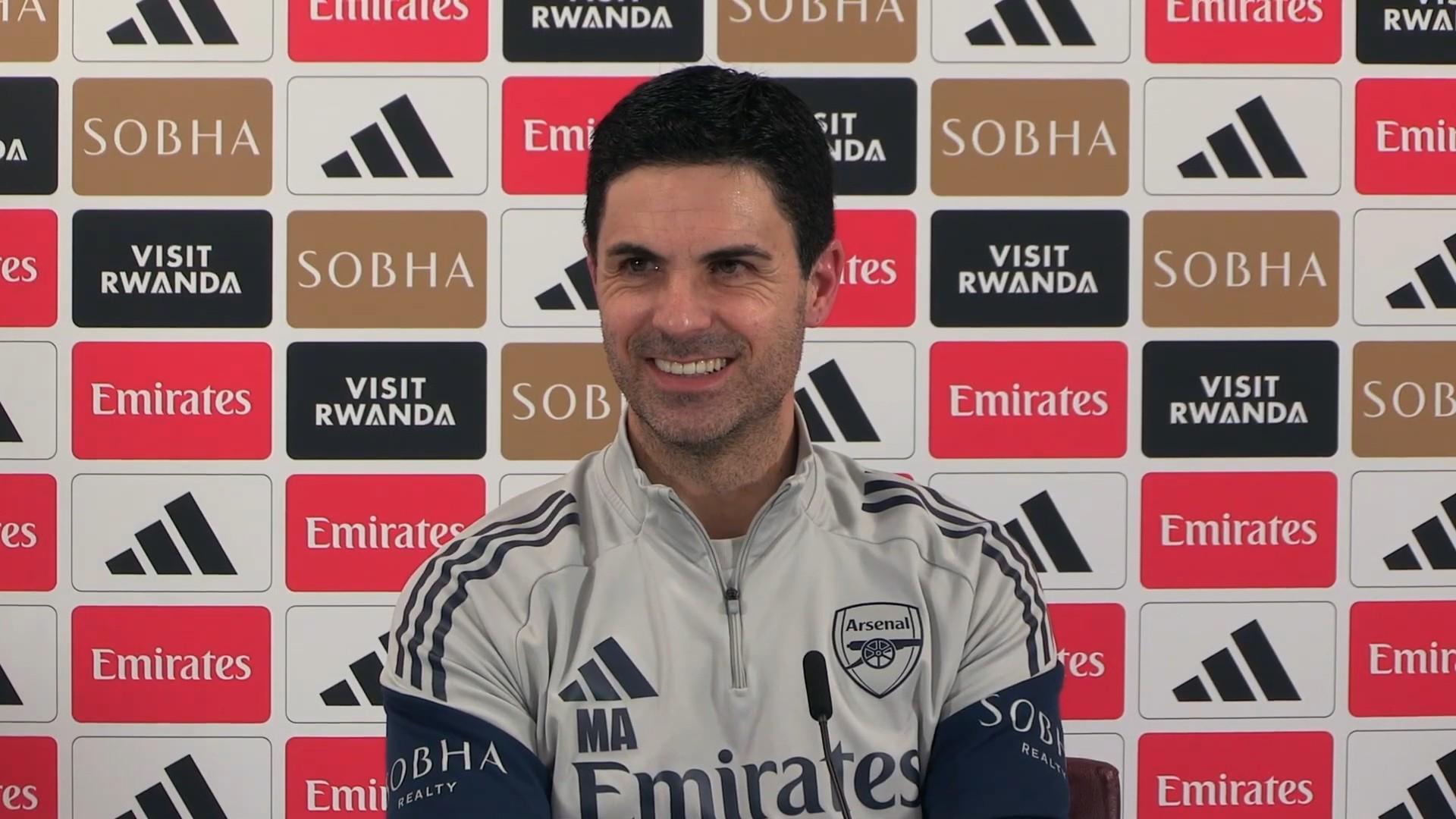 世界杯直播app官方下载安装中心-阿尔特塔：看到扎卡现在的表现我很开心，他能成为优秀的教练